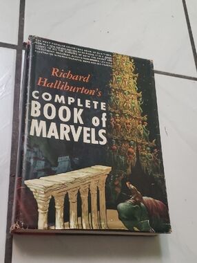 Vintage copyright 1937 hardcover copy R. Halliburton "Complete book of Marvels"